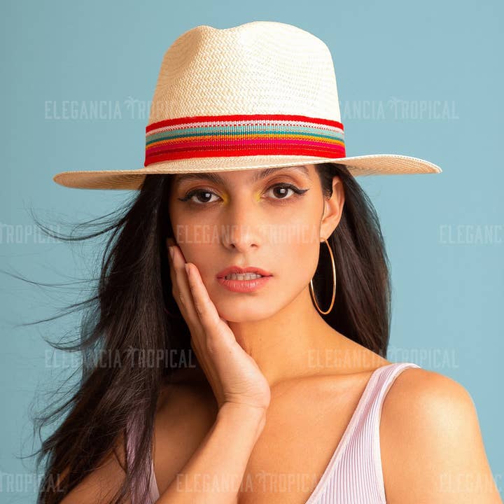 Desierto Handmade Straw Beach Hat Unisex