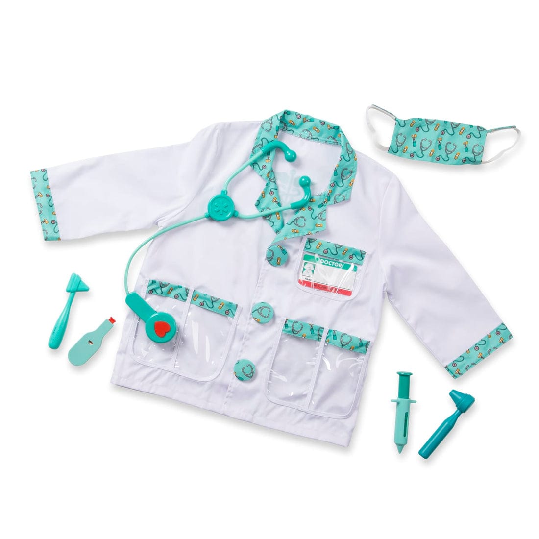 Melissa & Doug Melissa & Doug Doctor Role Play Costume Set - Little Miss Muffin Children & Home