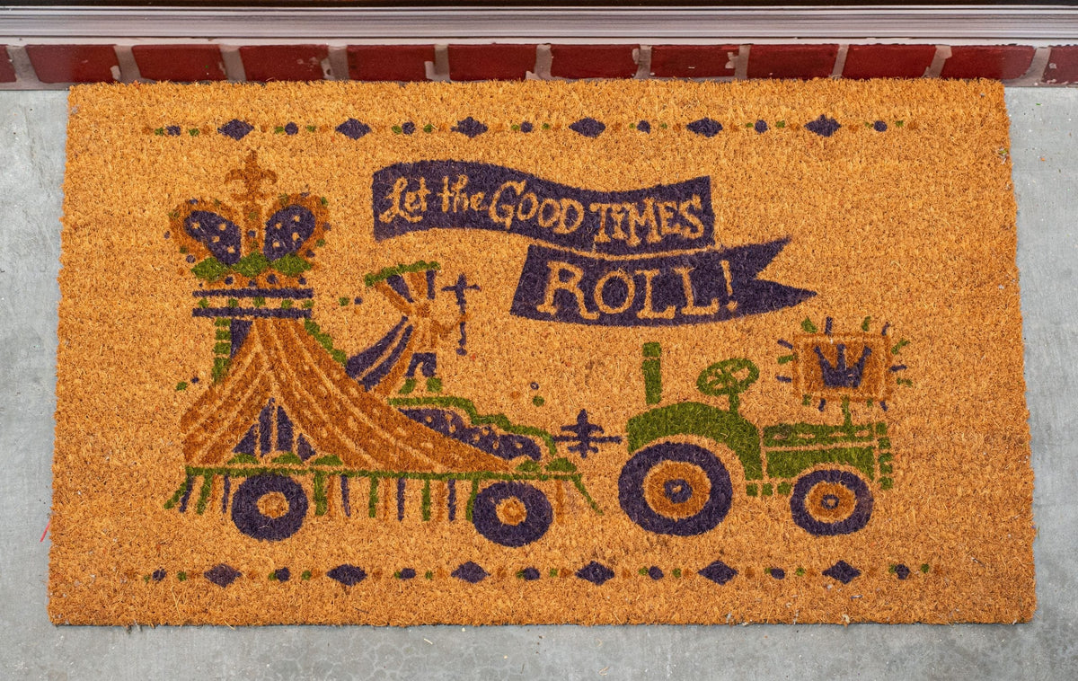 The Parish Line The Parish Line Let the Good Times Roll Door Mat - Little Miss Muffin Children & Home