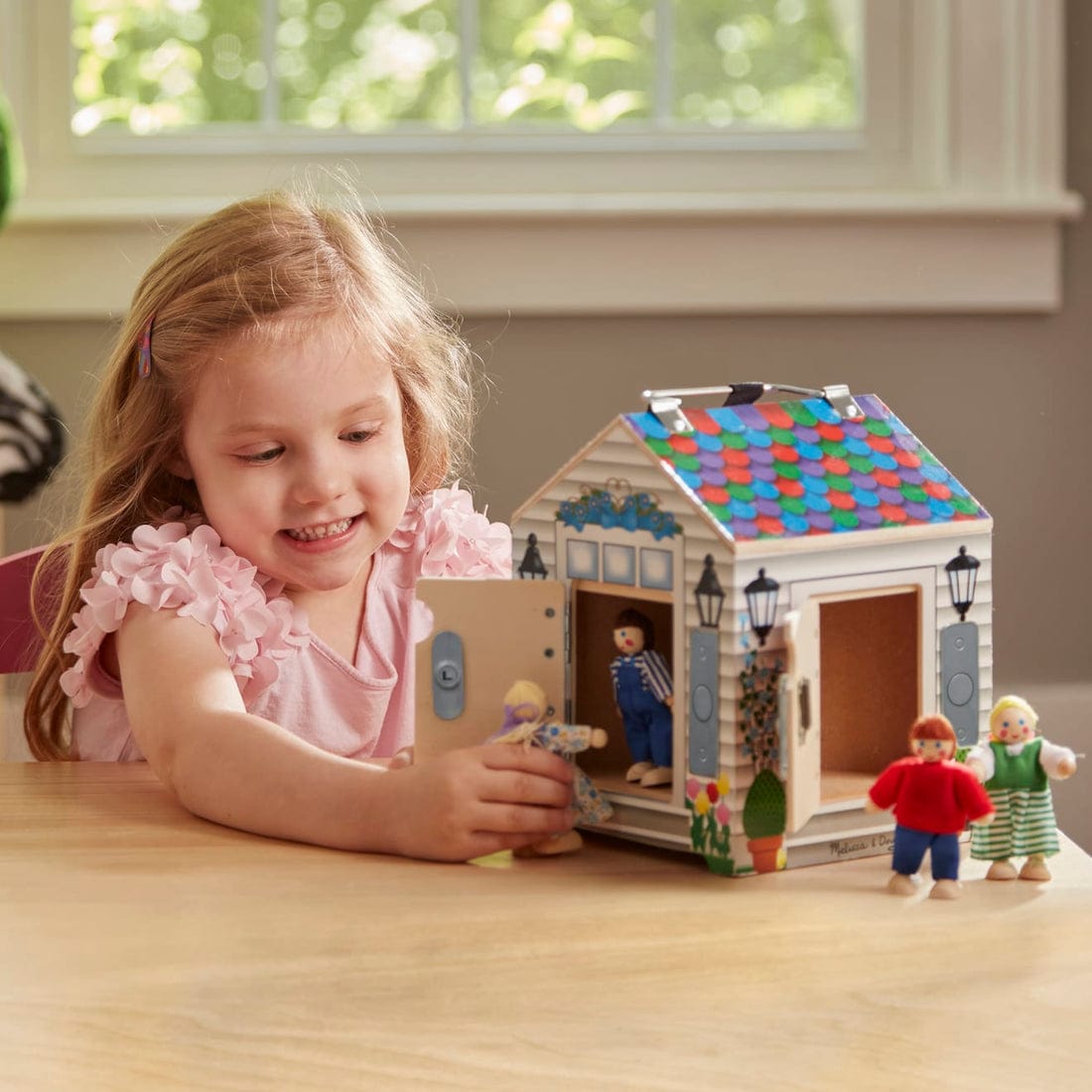 Melissa & Doug Melissa & Doug Wooden Doorbell House - Little Miss Muffin Children & Home