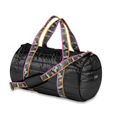 Top Trenz Top Trenz Black Puffer Duffle with Grey Camo Stripe Straps - Little Miss Muffin Children & Home