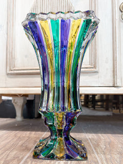 Mardi Gras Prague Vase