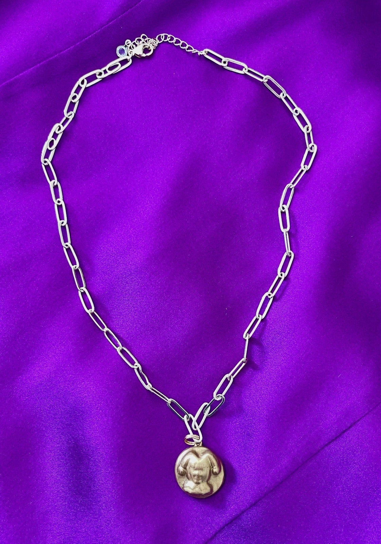 Carol Cassisa Carol Cassisa Joyeux Bouffon Paper Clip Necklace (Jester) - Little Miss Muffin Children & Home