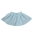 Sofie Light Blue Tweed Skirt