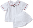 Holly Embroidered Matt Short Set