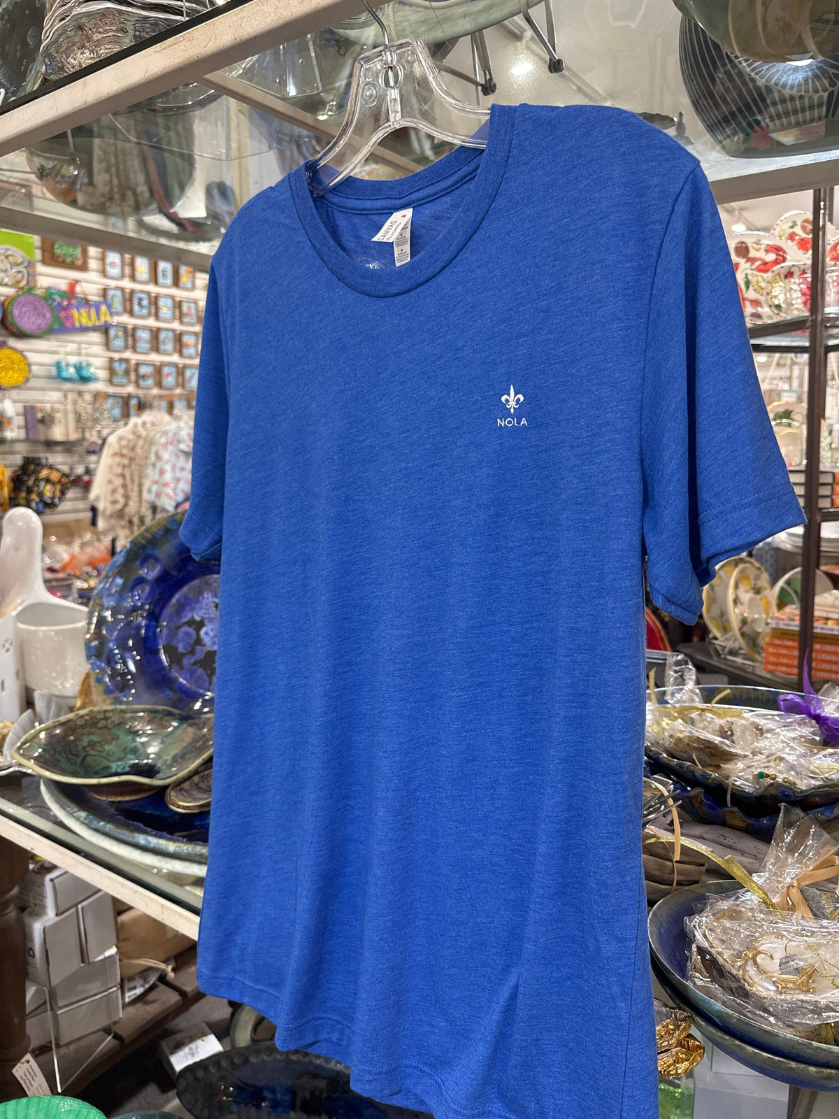 Nola Shirts Blue NOLA FDL Tee - Little Miss Muffin Children & Home