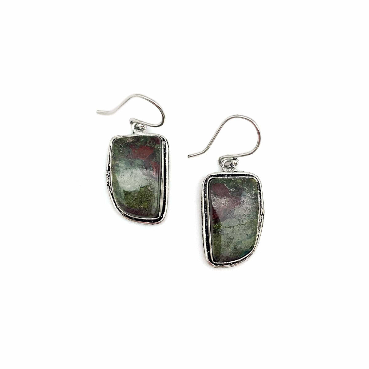 Anju Jewelry Kashi Semiprecious Stone Earrings – Dragon Stone - Little Miss Muffin Children & Home