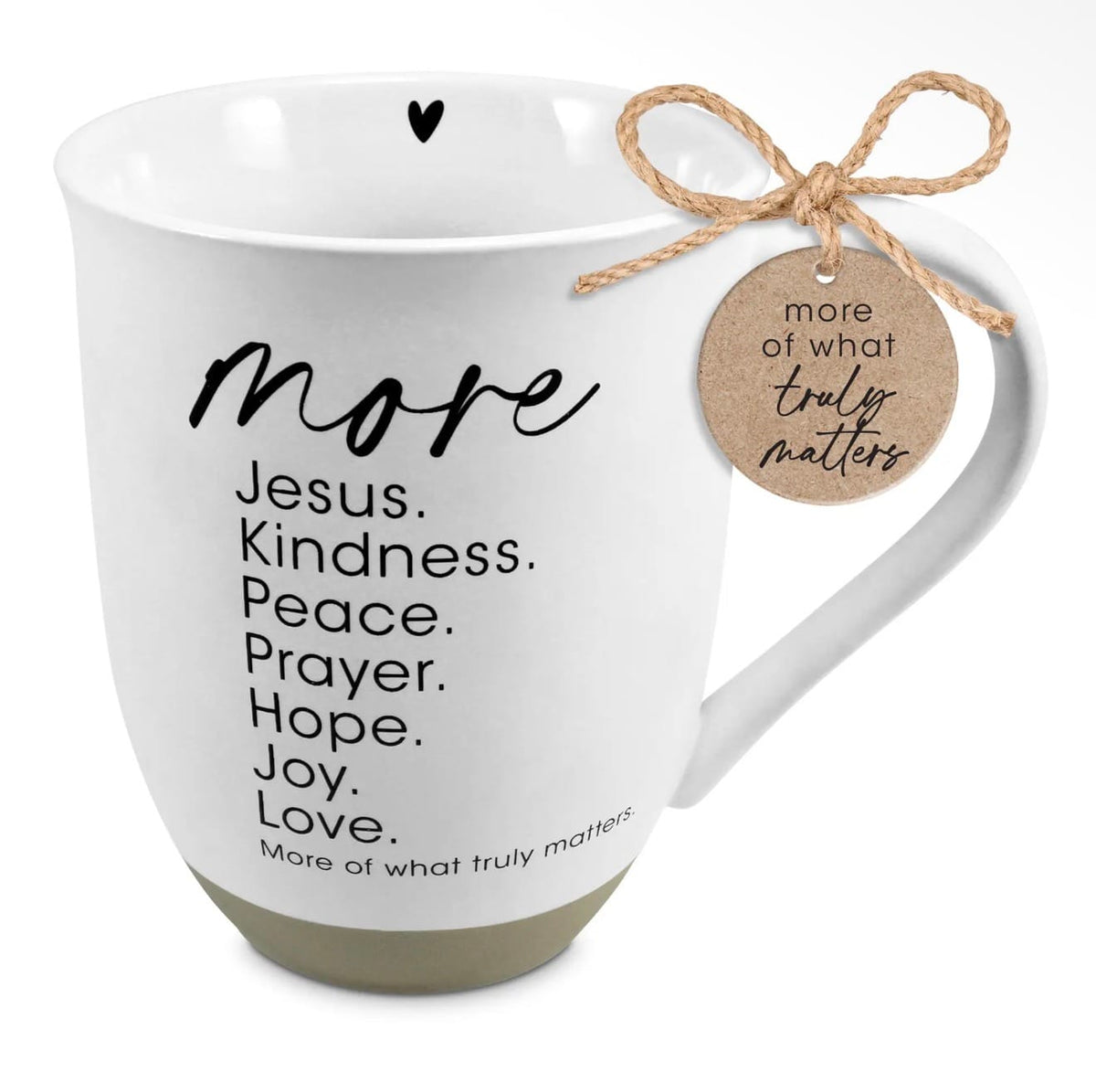 What Truly Matters More Jesus 18oz LCP Mug