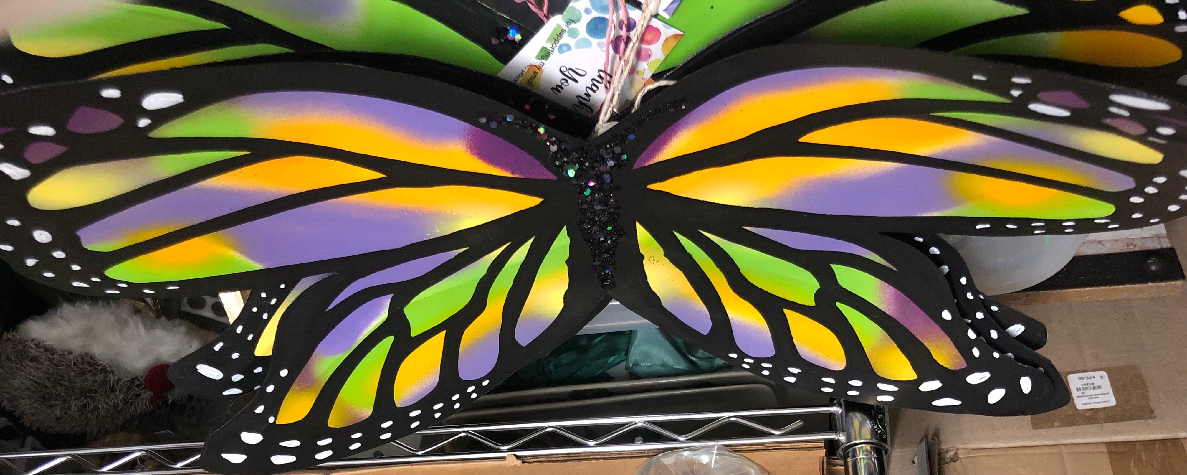 Flower Power NOLA Flower Power NOLA Mardi Gras Butterfly - Little Miss Muffin Children & Home