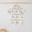 Krewe Zoo-d It! Short Sleeve Collared Shirt