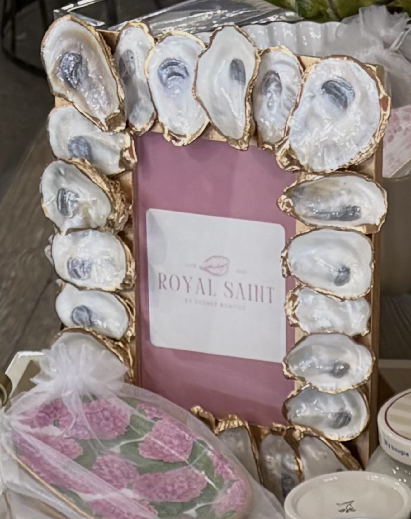 5x7 Saint Royal Oyster Frame Art