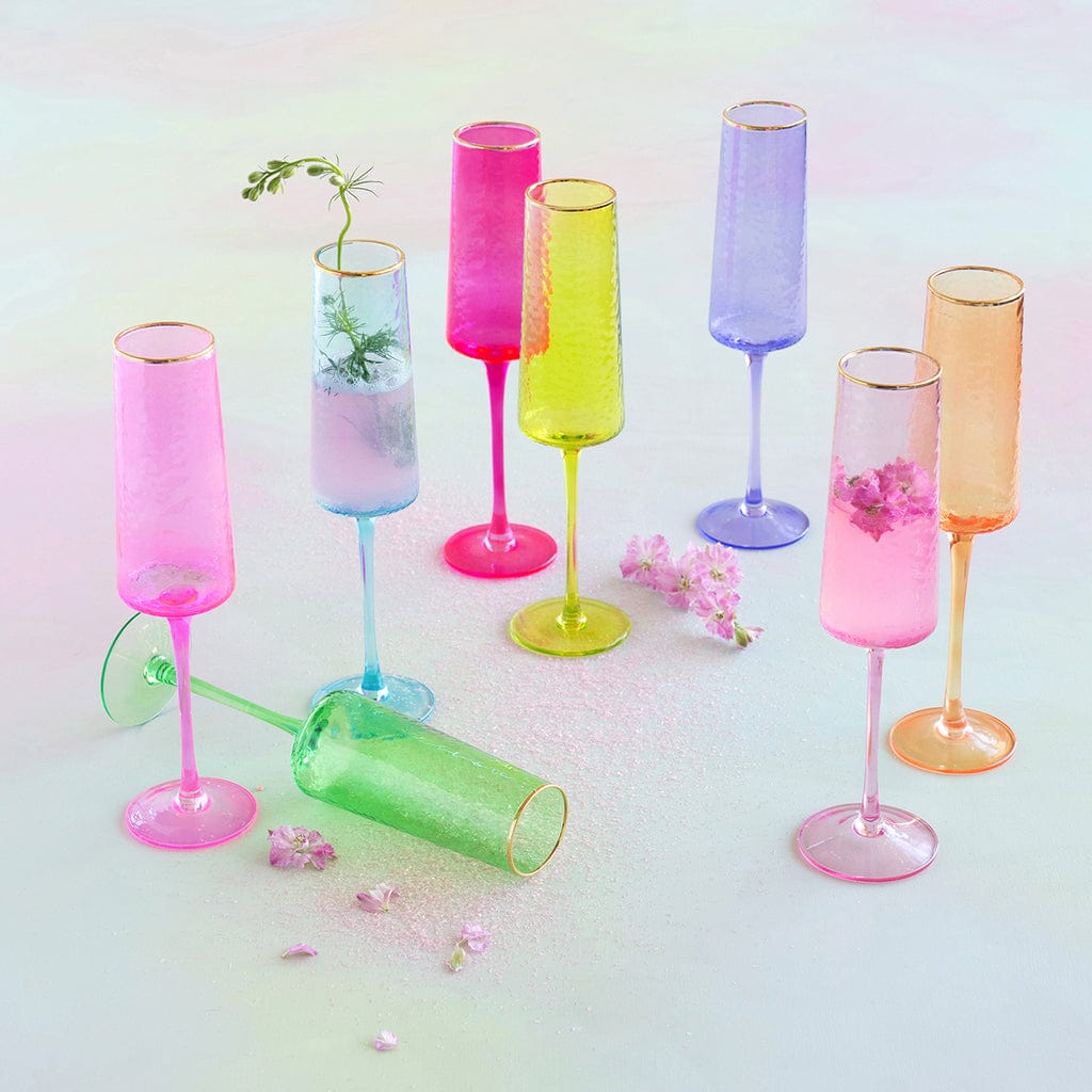 180 Degrees 180 Degrees Rainbow Champagne Flute - Little Miss Muffin Children & Home