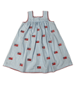 Embroidered Flag Sprinkle Dress