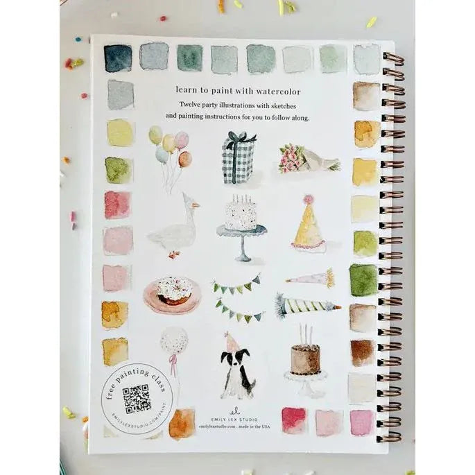 Celebrate Watercolor Workbook