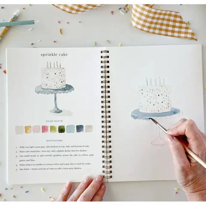 Celebrate Watercolor Workbook
