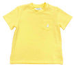 Ethan Crew Neck Shirt in Yellow