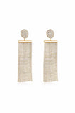 All the Movement Crystal Fringe Earrings