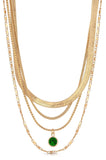 All the Chains Layered Necklace