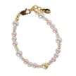 Cherished Moments Cherished Moments 14K Gold-Plated Pink Pearl Baby Heart Bracelet - Little Miss Muffin Children & Home