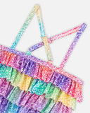 Deux Par Deux Deux Par Deux Two Piece Swimsuit Gradient Rainbow Print - Little Miss Muffin Children & Home