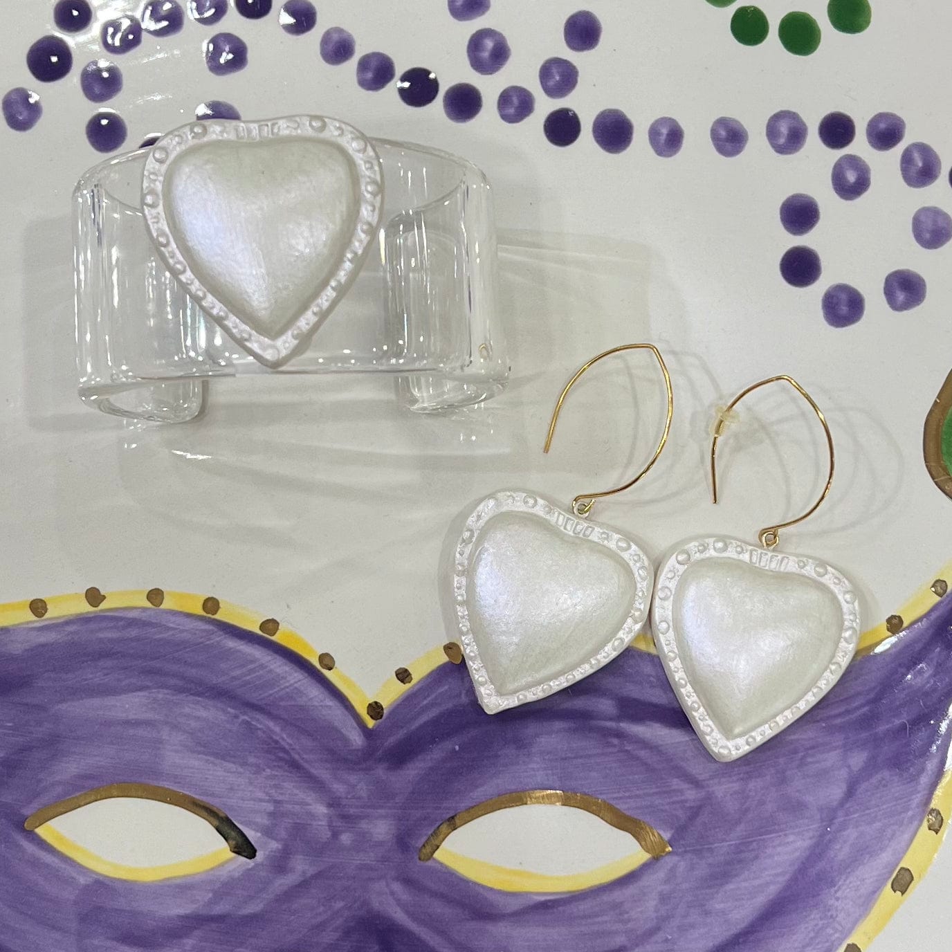 Carol Cassisa Carol Cassisa Lucite Arm Cuffs - Little Miss Muffin Children & Home