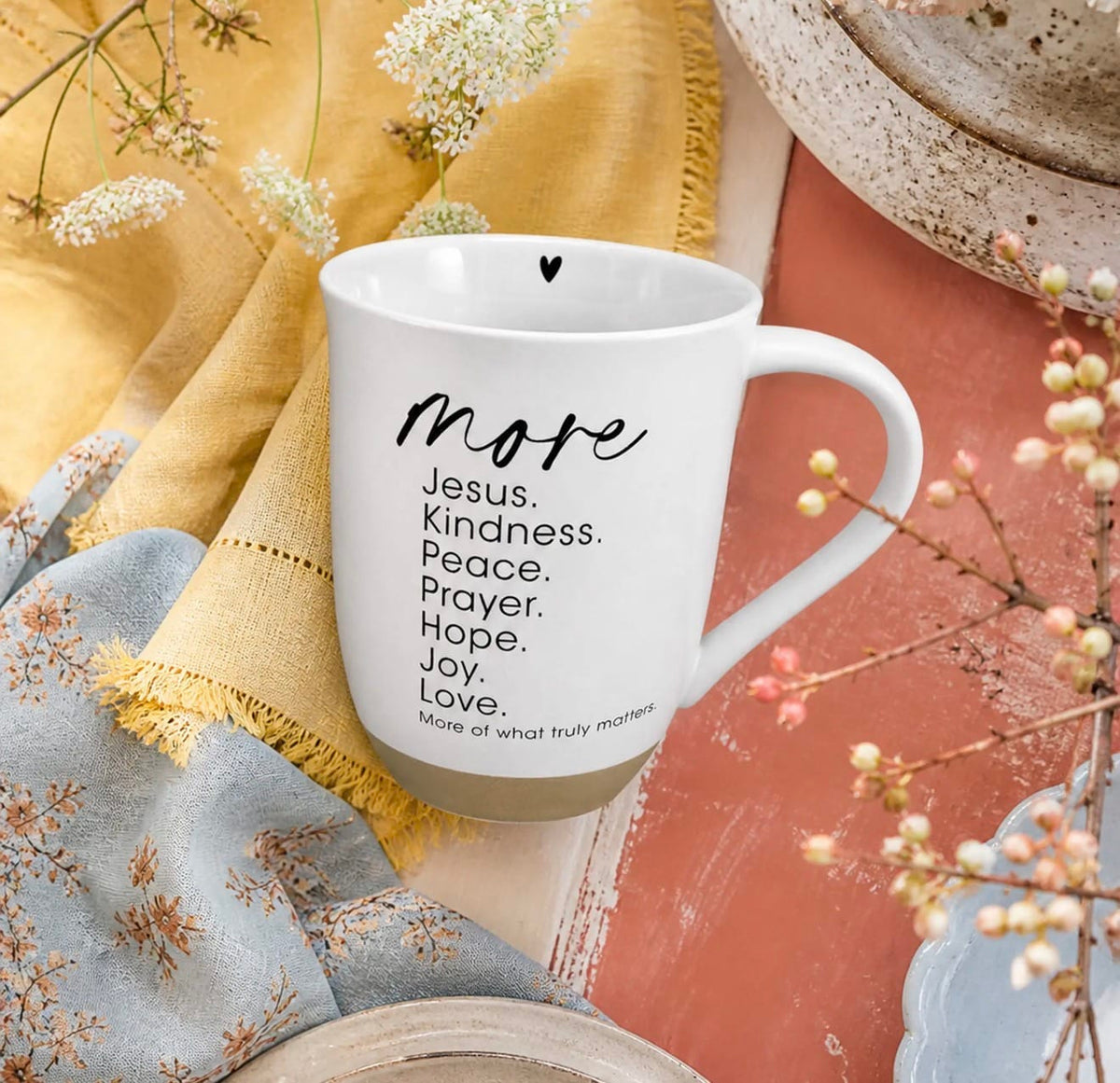 What Truly Matters More Jesus 18oz LCP Mug