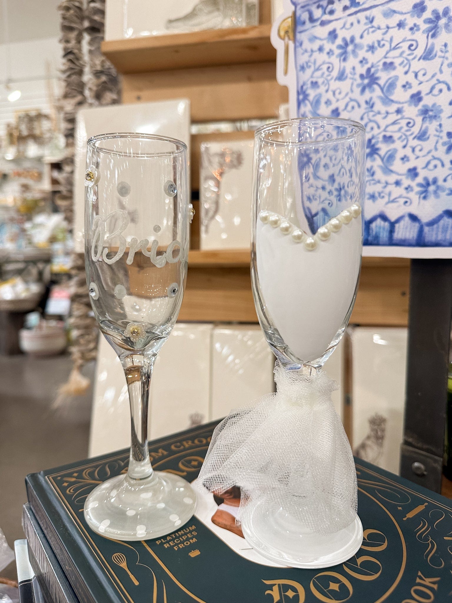 Katie Heaton Designs Bride Champagne Glass - Little Miss Muffin Children & Home