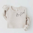 Oat Collective Oat Collective Be Kind Graphic Sweatshirt in Vintage White - Little Miss Muffin Children & Home