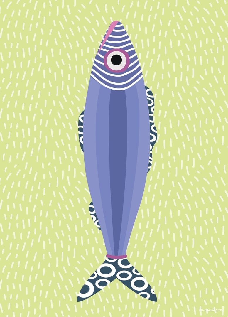 Fish Towel, 5 Available Colors