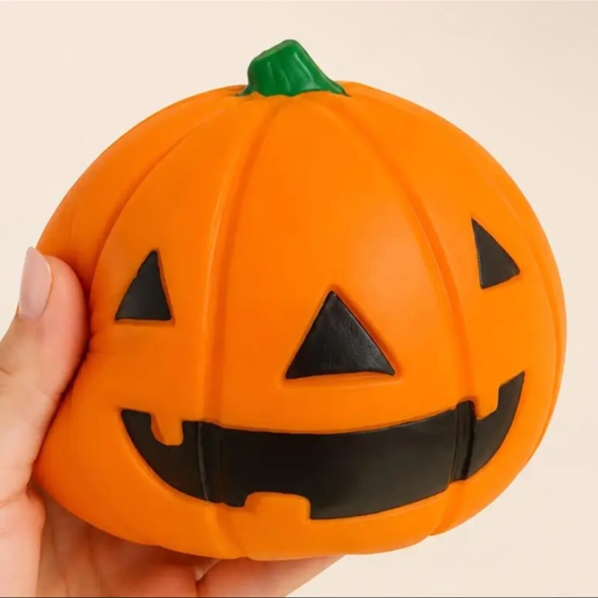 Jumbo Halloween Pumpkin Squeeze Squishy Stress Relief Toy