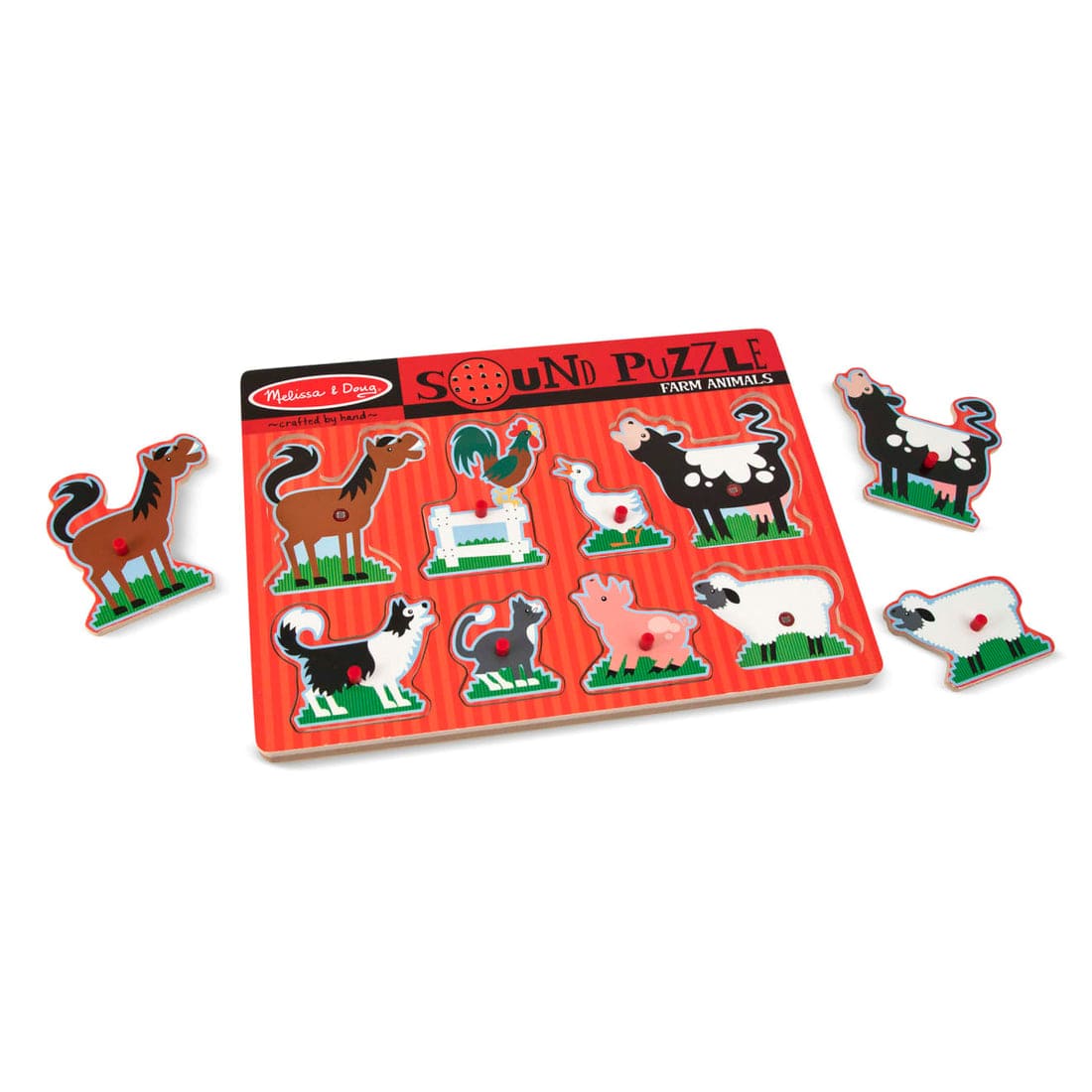 Melissa & Doug Melissa & Doug Farm Animals Sound Puzzle - Little Miss Muffin Children & Home