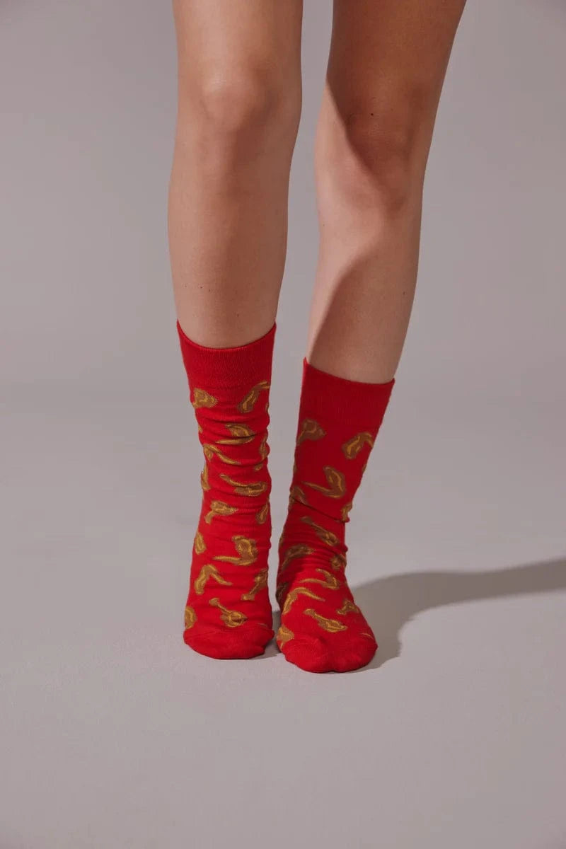 Bonfolk Bonfolk Fried Chicken Socks - Little Miss Muffin Children & Home