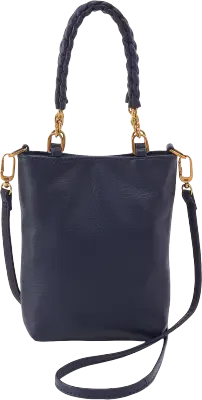 Hobo Tennessee Mini Bag in Pebbled Leather - Ink Navy