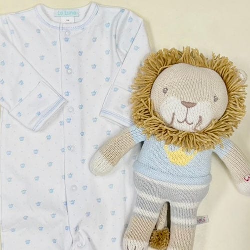 Lulu Bebe Lulu Bebe Pima Converter Blue Crown - Little Miss Muffin Children & Home