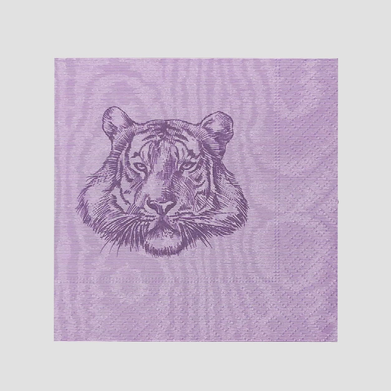 Alexa Pulitzer Alexa Pulitzer Tiger Cocktail Napkins - Little Miss Muffin Children & Home