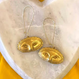 Carol Cassisa Mask Masques D'Or Earrings