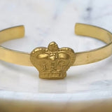 Carol Cassisa Nouvelle Couronne Medium Brass Cuff