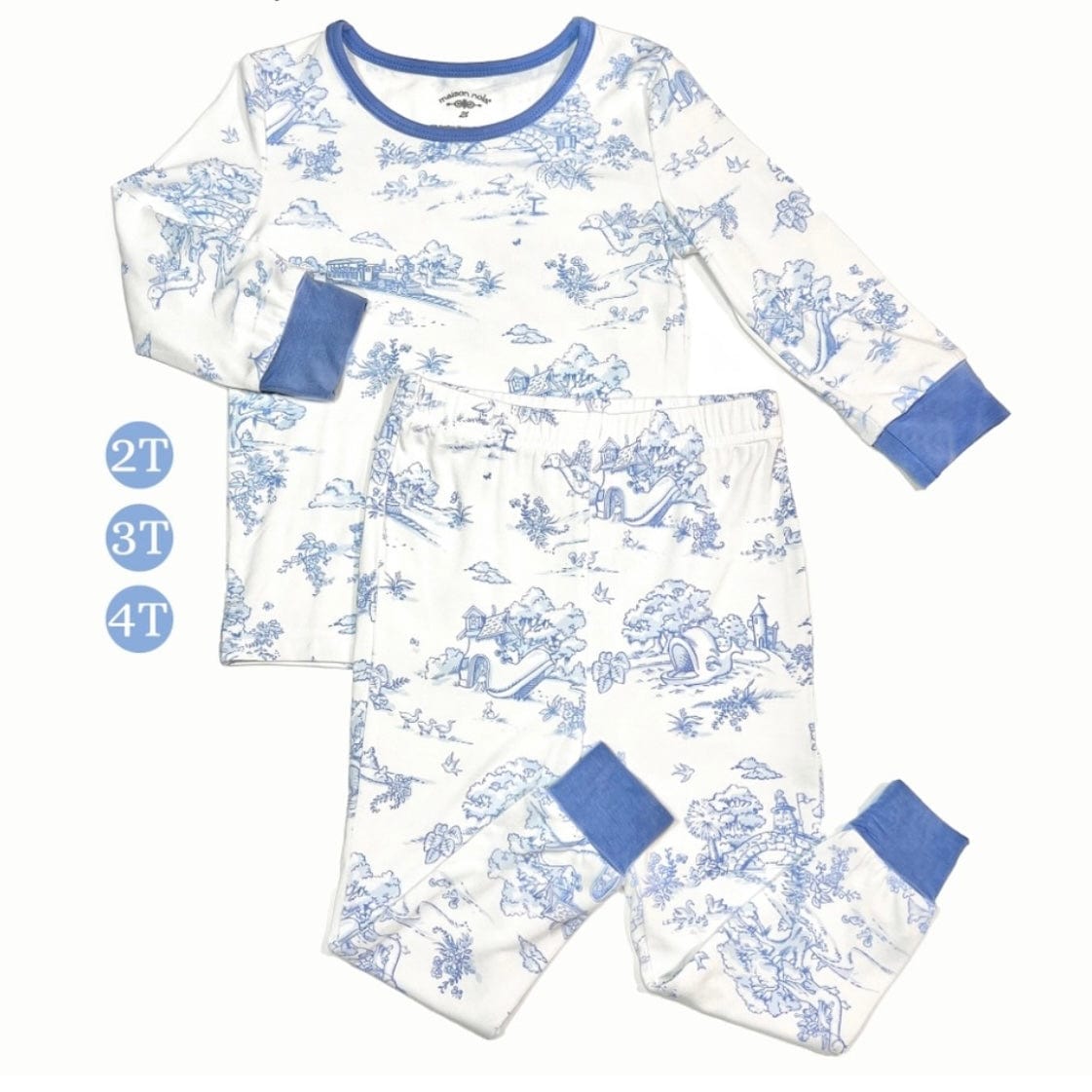 Maison Nola Maison Nola Storyland Kid Pajama Blue - Little Miss Muffin Children & Home