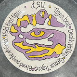 Jan Salzer Art Jan Salzer LSU Tigers Round Plate - Little Miss Muffin Children & Home