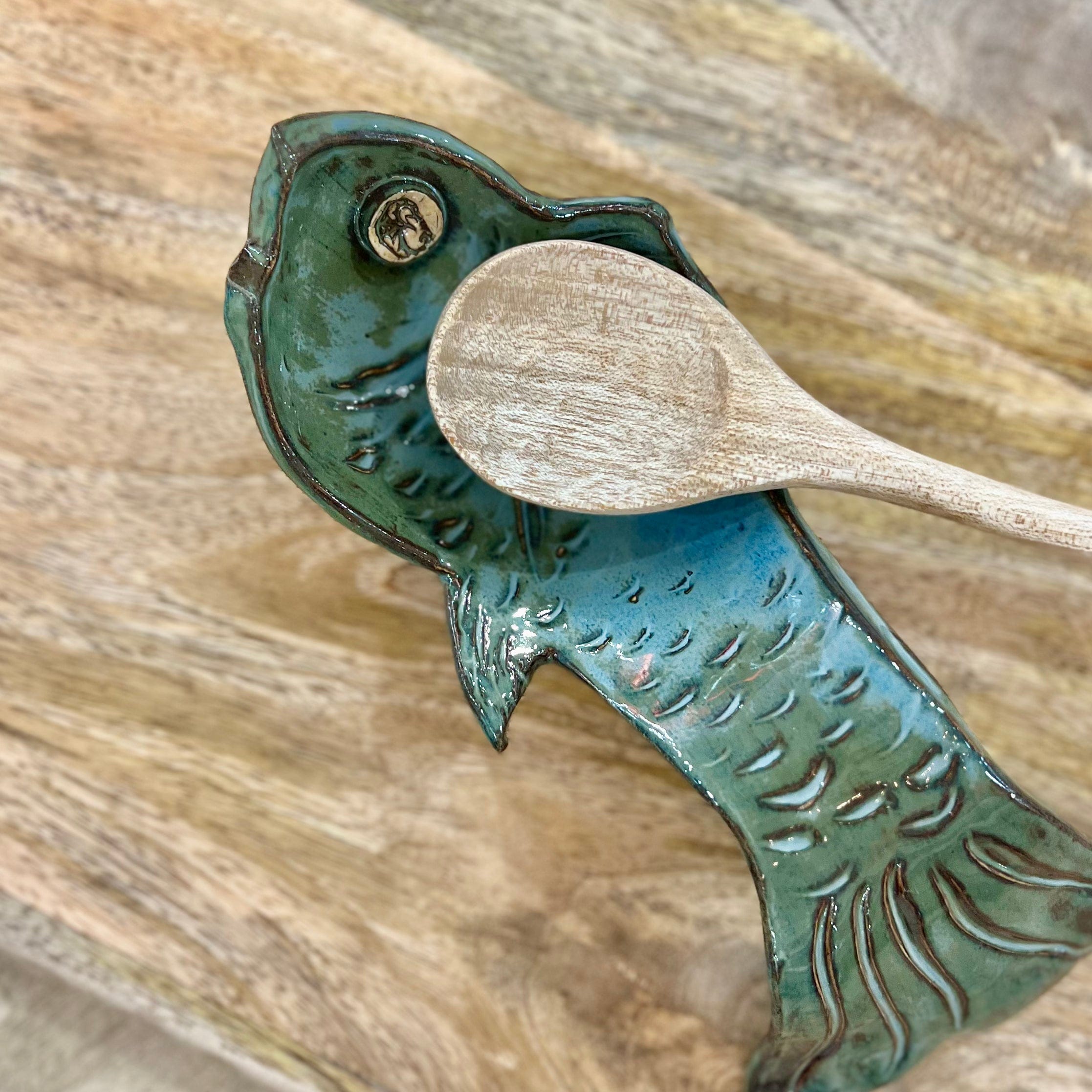 Seagem Studios Seagem Fish Spoon Rest - Little Miss Muffin Children & Home