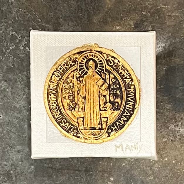 Dana Manly Art Dana Manly Art St Benedectine 4x4 - Little Miss Muffin Children & Home