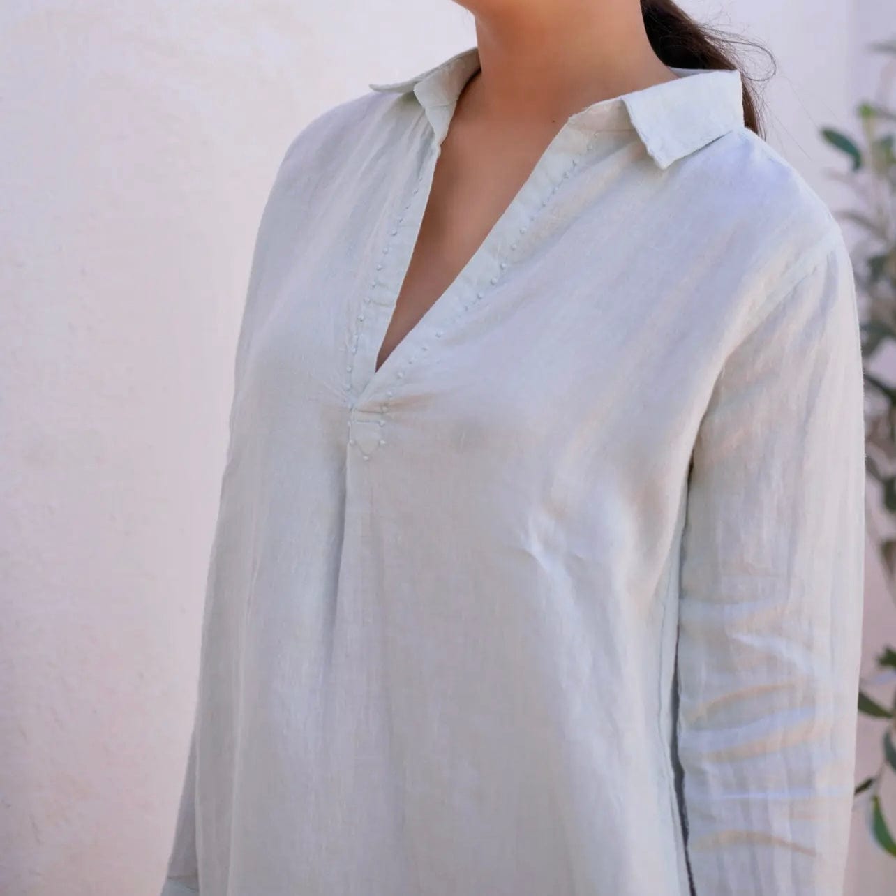 Dolma Dolma Simone Linen Tunic Dress - Little Miss Muffin Children & Home