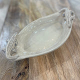 Slip Into Clay Oval Alligator Serving Dish