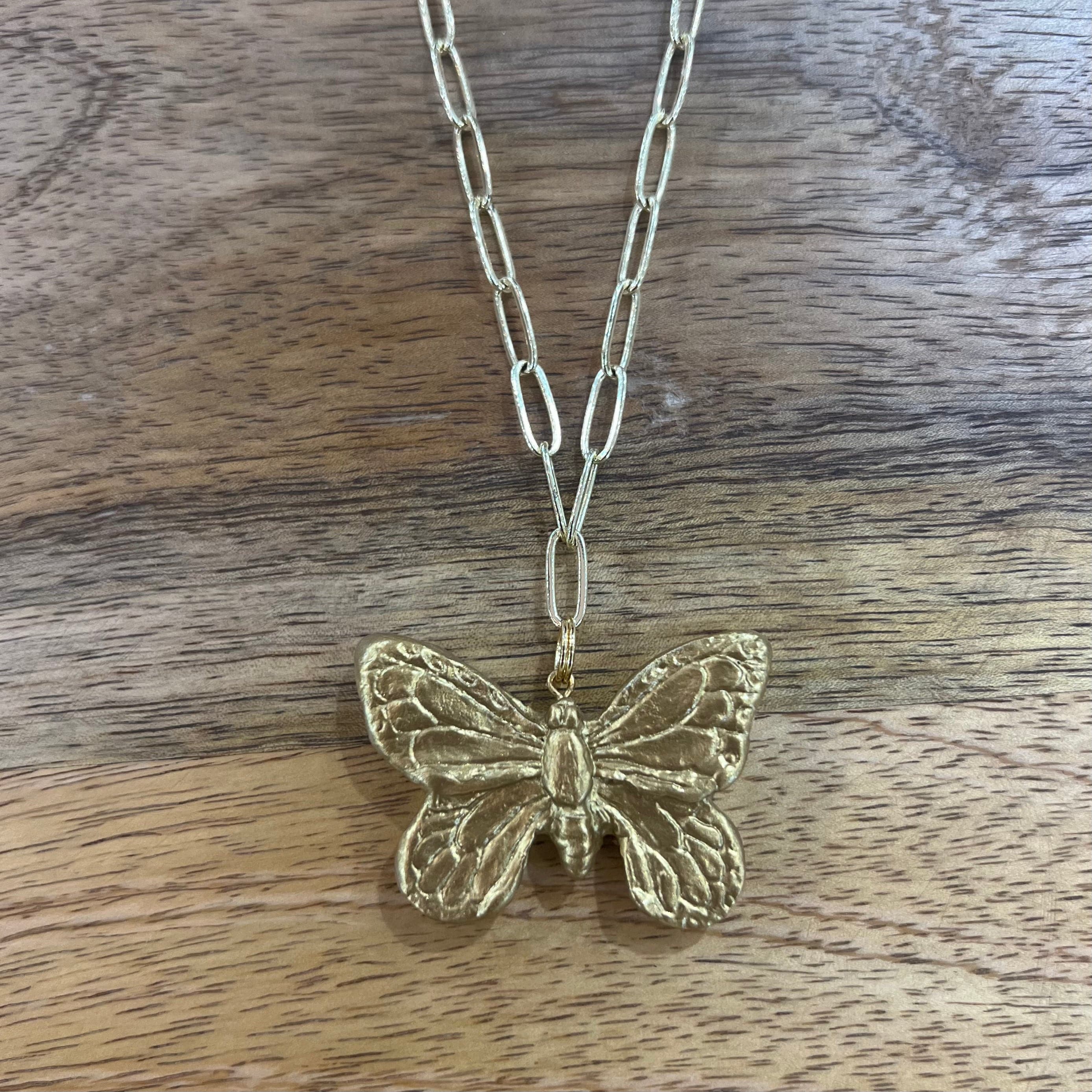 Carol Cassisa Carol Cassisa Papillon Butterfly Paper Clip Necklace - Little Miss Muffin Children & Home