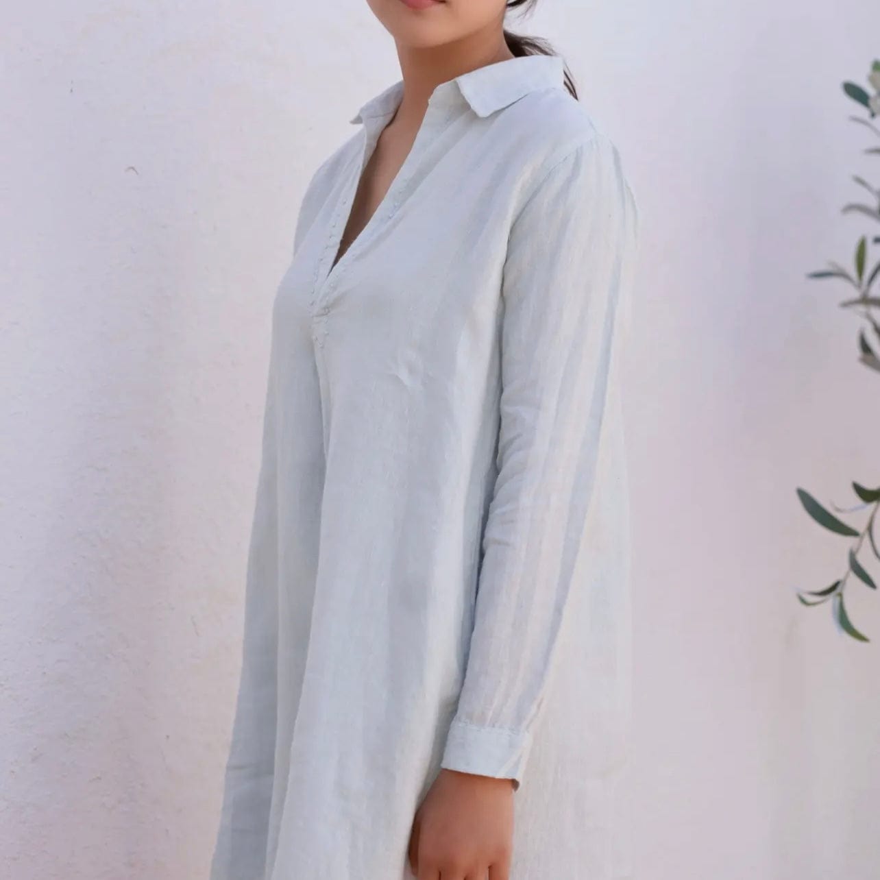 Dolma Dolma Simone Linen Tunic Dress - Little Miss Muffin Children & Home