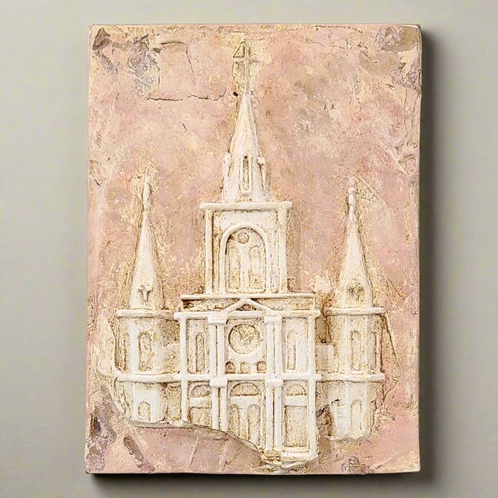 John Marc Anderson John Marc Anderson 6x8 St Louis Cathedral Detail Custom Plaques - Little Miss Muffin Children & Home