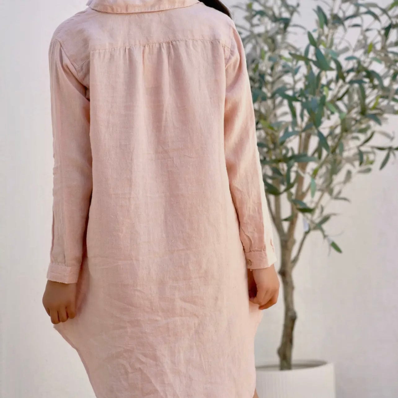 Dolma Dolma Simone Linen Tunic Dress - Little Miss Muffin Children & Home