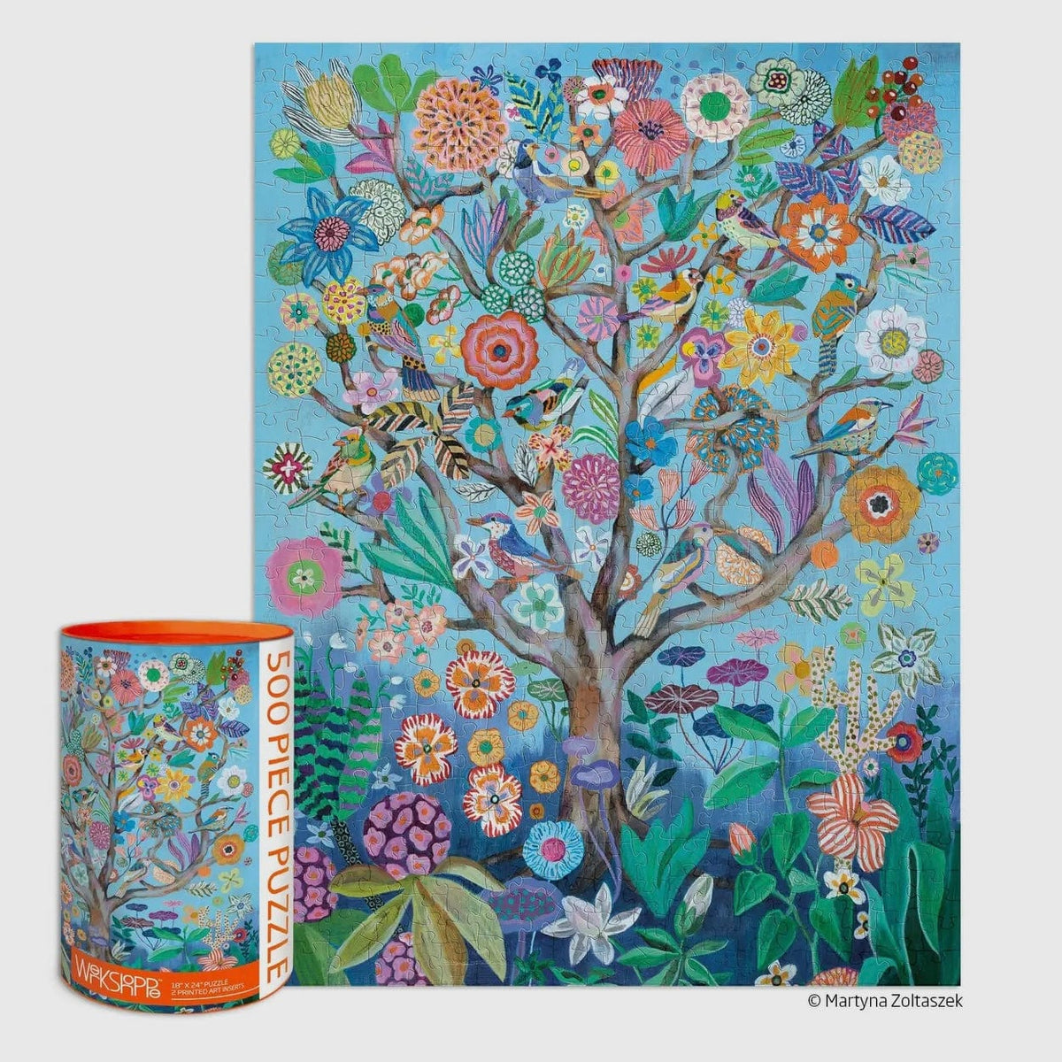 WerkShoppe WerkShoppe Tree Of Life 500 Piece Puzzle - Little Miss Muffin Children & Home