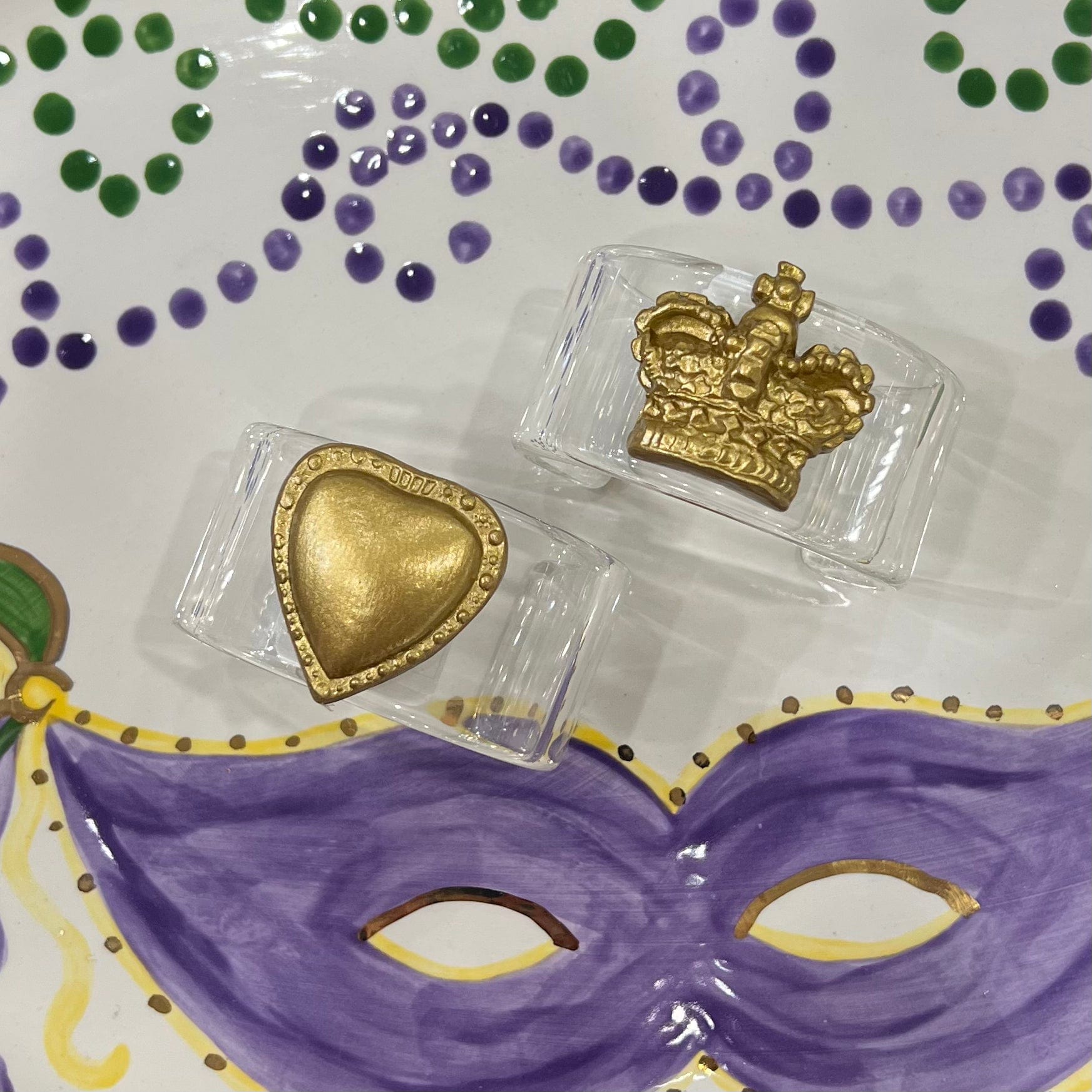 Carol Cassisa Carol Cassisa Coeur Lucite Heart Cuff - Little Miss Muffin Children & Home