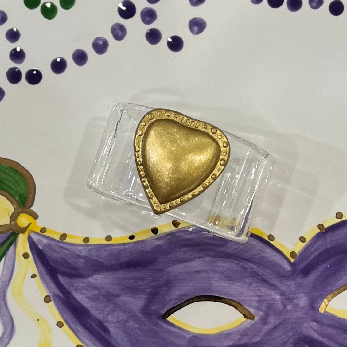 Carol Cassisa Carol Cassisa Coeur Lucite Heart Cuff - Little Miss Muffin Children & Home